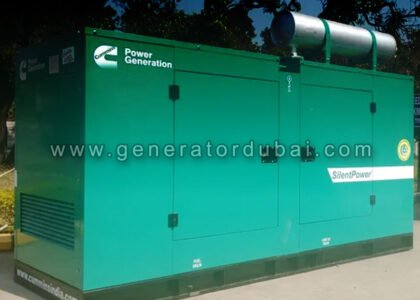 Silent generator rental UAE