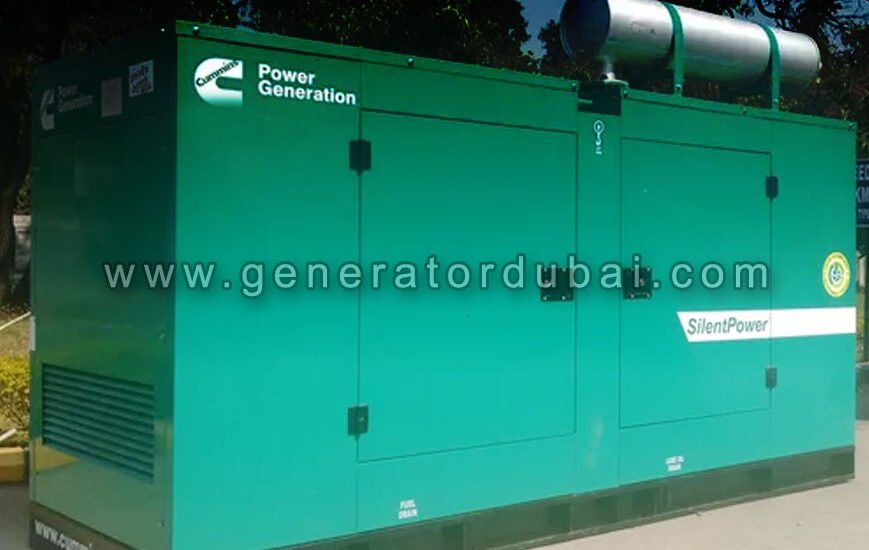 Silent generator rental UAE