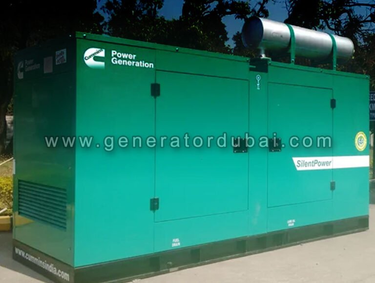 Silent generator UAE